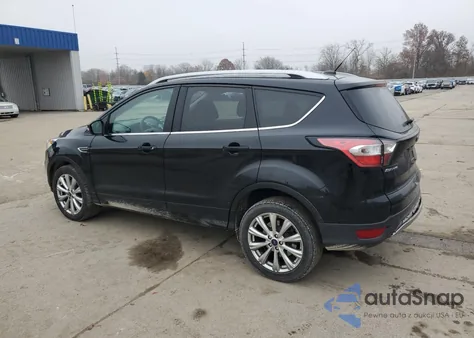 2017 Ford Escape Titanium z USA, uszkodzony, nr VIN 1FMCU9JD0HUC22349